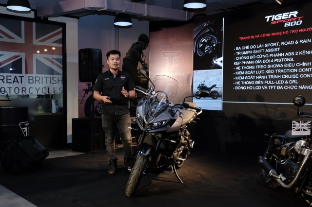 Tiger sport 800 chiến binh đường trường mới đầy sức hút từ triumph đã có mặt tại việt nam - 4