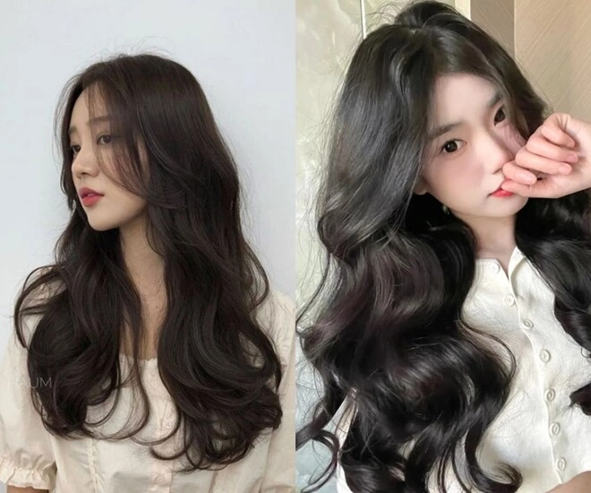 Tóc xoăn top 10 kiểu giúp gương mặt thon gọn tôn ngũ quan hài hòa được yêu thích nhất năm 2025 - 1