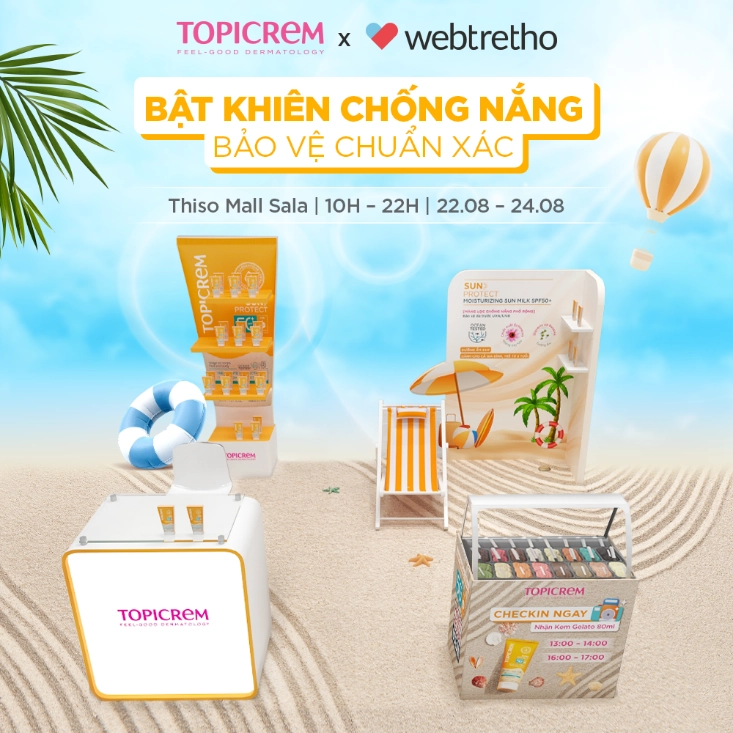 Topicrem sun protect - bật khiên chống nắng bảo vệ chuẩn xác bật mí sự kiện family fair hot tháng 8 - 4
