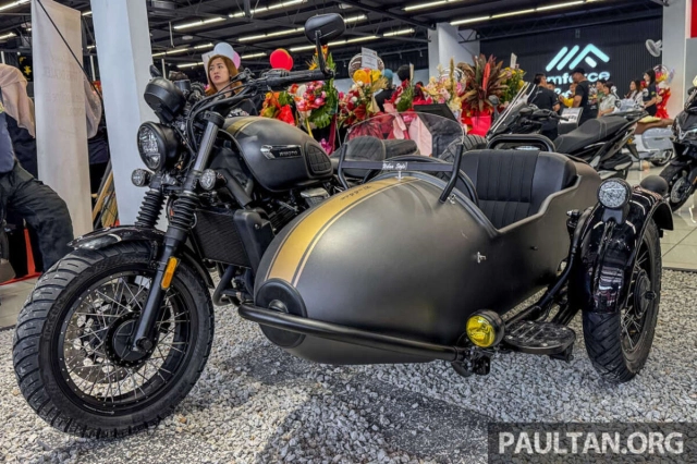 Trải nghiệm mới lạ cùng wmoto bobbie vii sidecar 2025 người bạn đồng hành 3 bánh độc đáo - 2