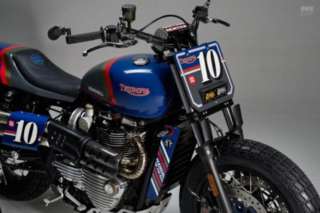 Triumph bonneville t120 street tracker của mandrill garage - khi kẻ lịch lãm hóa thành quái thú - 1