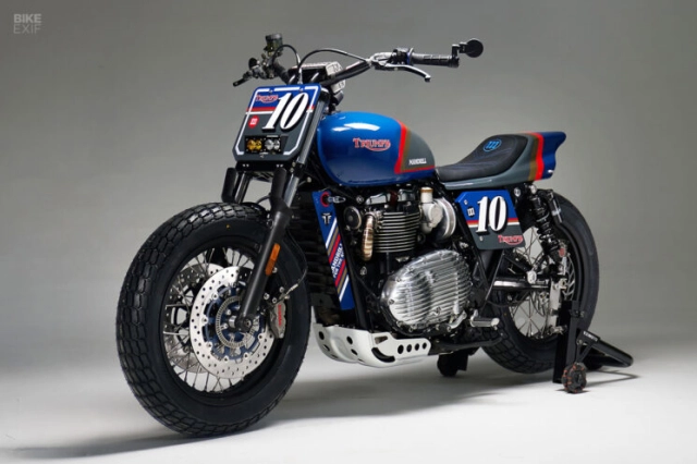 Triumph bonneville t120 street tracker của mandrill garage - khi kẻ lịch lãm hóa thành quái thú - 3