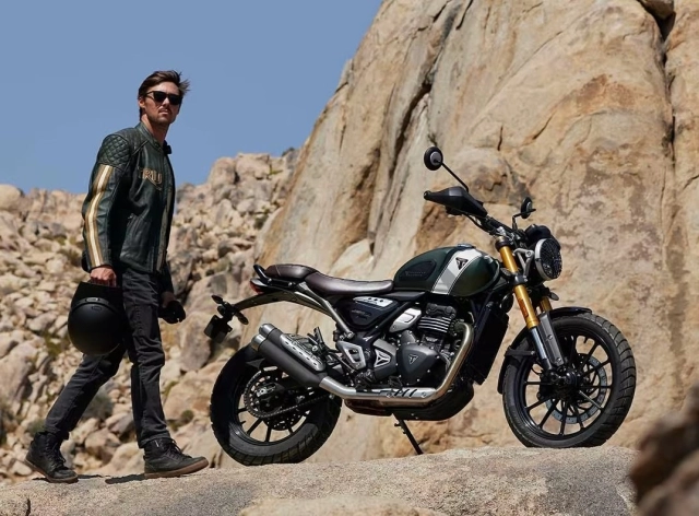 Triumph scrambler 400x 2025 ra mắt - kẻ thách thức mới trong phân khúc tầm trung - 1