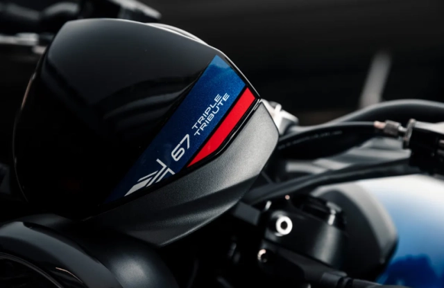 Triumph trident triple tribute 2025 trở lại với phối màu mới bùng nổ hơn năm trước - 17