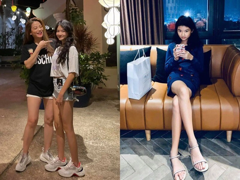 Trương ngọc ánh - trần bảo sơn khoe cô con gái duy nhất mặt xinh như hoa hậu chân thẳng tắp cao trên 1m7 - 15