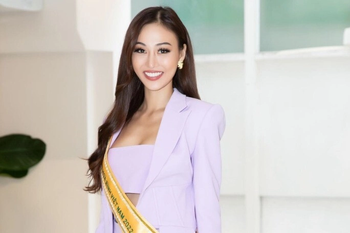 Từng gây chiến với đàn chị trên sóng truyền hình cô gái đi thi hoa hậu ẵm luôn giải á hậu 2 là ai - 3