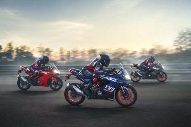 Tvs apache rr 310 được nâng cấp cho năm 2025 với công nghệ mới và màu sắc - 1