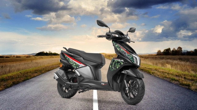 Tvs ntorq 125 super soldier edition tái hiện hình ảnh captain america chính thức ra mắt - 1