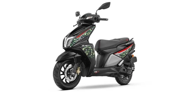 Tvs ntorq 125 super soldier edition tái hiện hình ảnh captain america chính thức ra mắt - 3