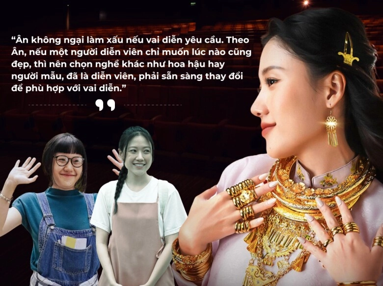 Uyển ân sẵn sàng làm xấu vì không phải là hoa hậu cảm thấy rất vui vì ngoại hình thay đổi - 5