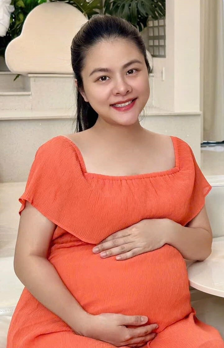 Vân trang - hoa hậu đặng thu thảo kín bưng khi mang bầu lần 3 người mệt mỏi vì nghén người nhan sắc thăng hạng - 2