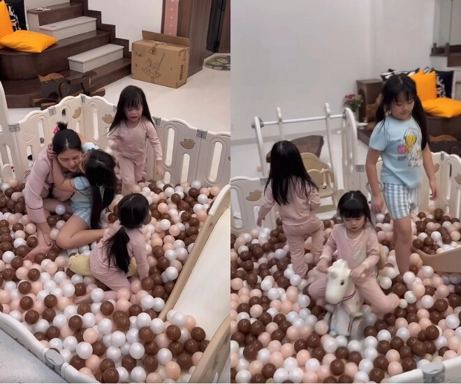 Vân trang mở thùng đồ quý bình tặng cách đây 3 năm món quà khiến 3 ái nữ hào hứng gọi tên ba bình - 2