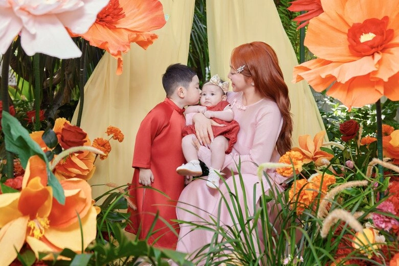 Vẻ bụ bẫm của ái nữ nhà chi bảo 5 tháng tuổi rõ nét thanh tú khoe nụ cười chưa mọc răng cực đốn tim - 16