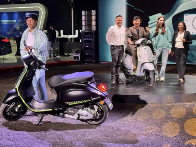 Vespa sprint tech 2025 ra mắt ở nước bạn - giá ngang ngửa nhưng trang bị ngon hơn xe ở nước ta - 1