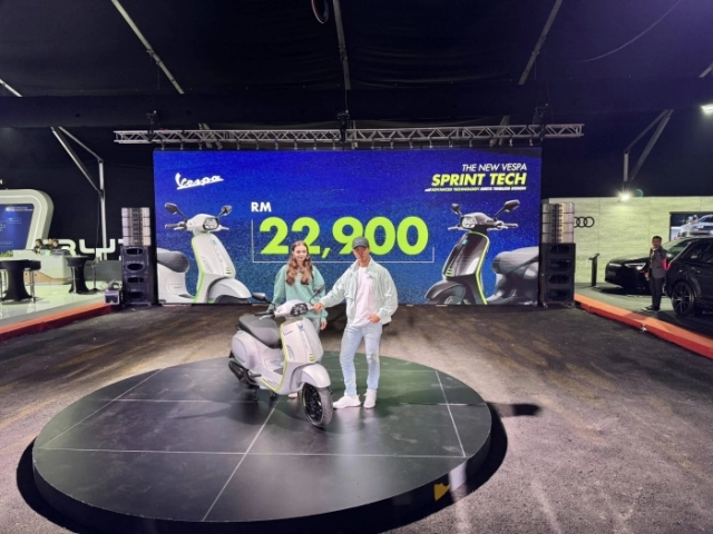 Vespa sprint tech 2025 ra mắt ở nước bạn - giá ngang ngửa nhưng trang bị ngon hơn xe ở nước ta - 2