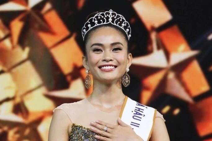 Việt nam có một á hậu cao gần 1m8 bại trận trước lê âu ngân anh nhưng vẫn giành suất đi thi quốc tế - 3