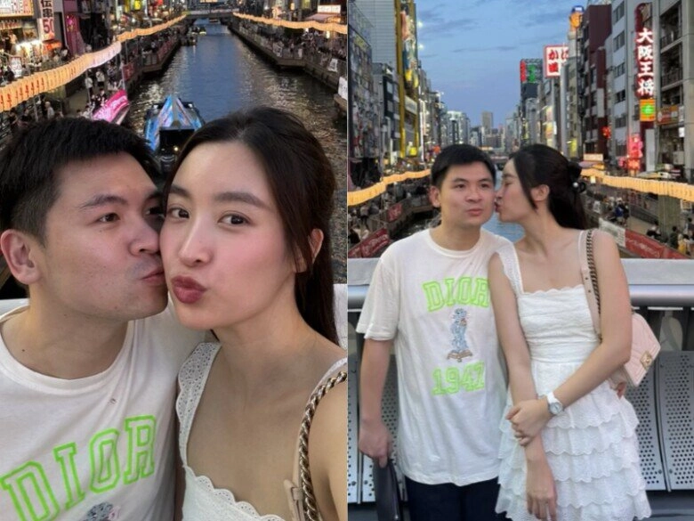 Vợ chồng đỗ mỹ linh kỷ niệm 2 năm ngày cưới đi ăn sang trọng vẫn phải tranh thủ về chăm ái nữ - 4