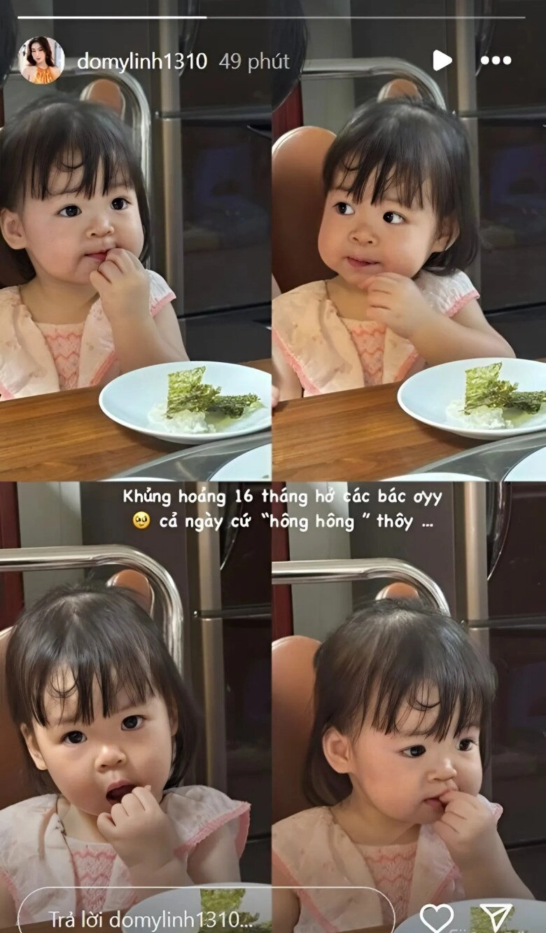 Vợ chồng đỗ mỹ linh kỷ niệm 2 năm ngày cưới đi ăn sang trọng vẫn phải tranh thủ về chăm ái nữ - 9