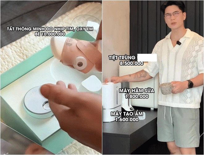 Vợ chồng ngô thanh vân chi 100 triệu mua đồ sơ sinh bày kín nhà hội mẹ bỉm nhìn liền trêu thể nào cũng vứt xó - 10