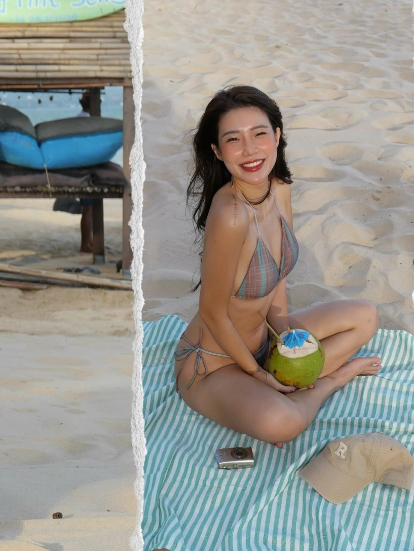 Vợ hot girl của rhymastic khoe dáng cực cháy với bikini nhỏ xíu - 4
