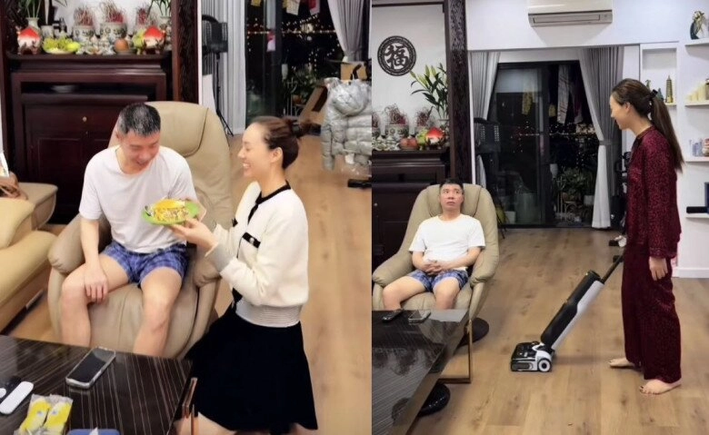 Vợ trẻ công lý khoe khoảnh khắc tình cảm bên chồng nhưng lộ bụng lùm lùm dân tình vội hỏi chuyện có em bé - 7