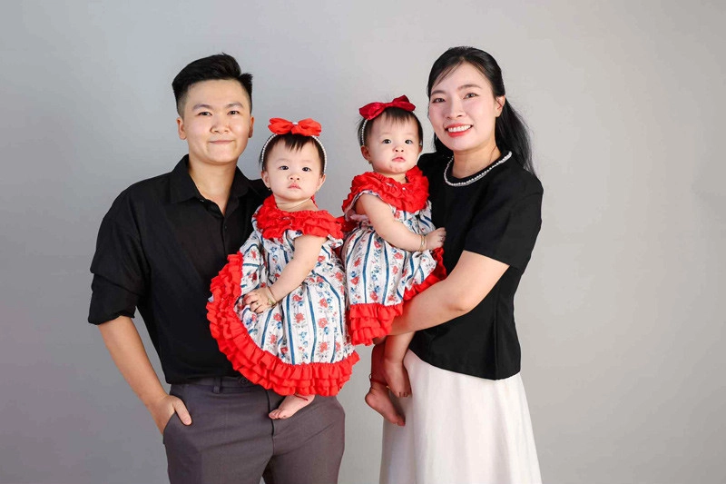 Vượt mọi rào cản đến với nhau hai cô gái hạnh phúc đón cặp song sinh thiên thần - 3