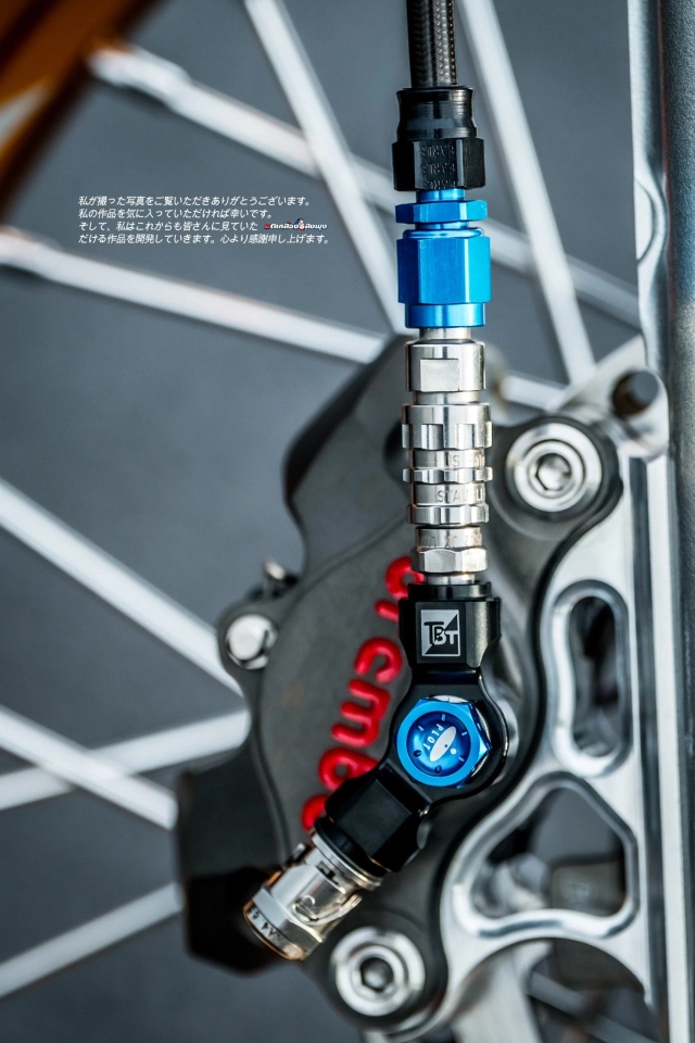Wave 125 độ tone cam bạc chiến mã đường phố với dàn đồ chơi hàng hiệu chất ngất - 10
