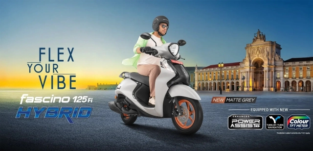 Yamaha fascino 125 fi hybrid 2026 vừa ra mắt ở ấn độ với mức giá khó tin chỉ 21 triệu đồng - 11