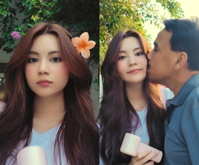 2 ái nữ nhà quyền linh đều đã cao vượt 1m7 sở hữu mái tóc làm nhiều người trầm trồ thừa hưởng từ bố mẹ - 1