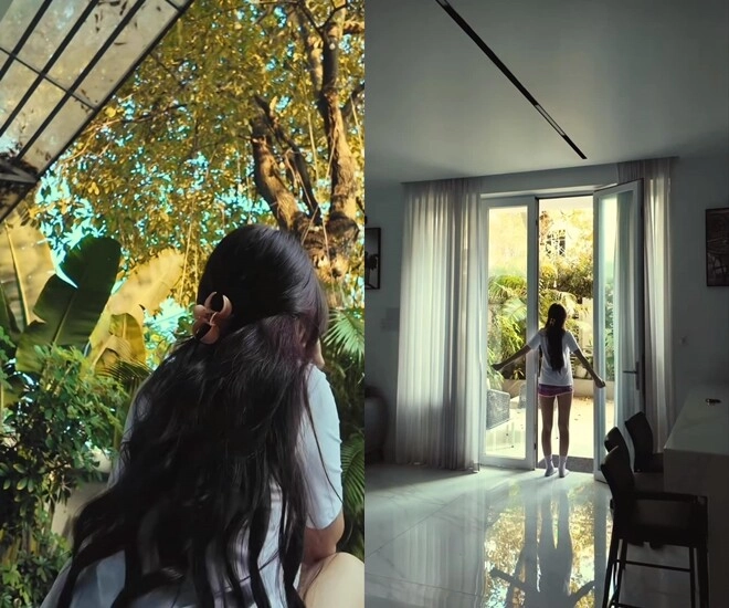 2 ái nữ nhà quyền linh đều đã cao vượt 1m7 sở hữu mái tóc làm nhiều người trầm trồ thừa hưởng từ bố mẹ - 3