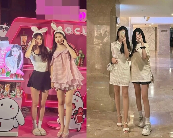 2 ái nữ nhà quyền linh đều đã cao vượt 1m7 sở hữu mái tóc làm nhiều người trầm trồ thừa hưởng từ bố mẹ - 5