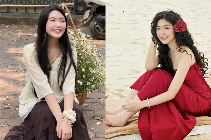 2 ái nữ nhà quyền linh đều đã cao vượt 1m7 sở hữu mái tóc làm nhiều người trầm trồ thừa hưởng từ bố mẹ - 8