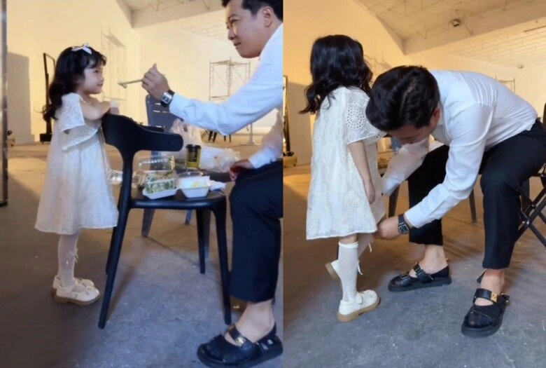 2 con đáng yêu của trường giang ái nữ xinh như lai tây quý tử mắt to long lanh giống hệt mẹ - 8