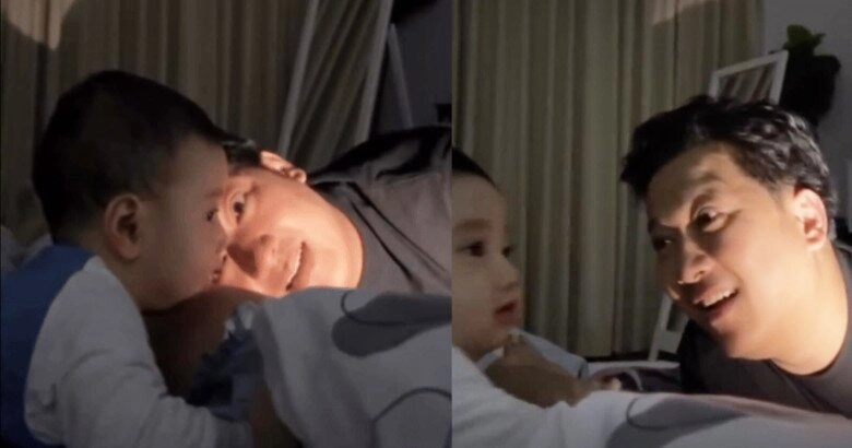 2 con đáng yêu của trường giang ái nữ xinh như lai tây quý tử mắt to long lanh giống hệt mẹ - 11