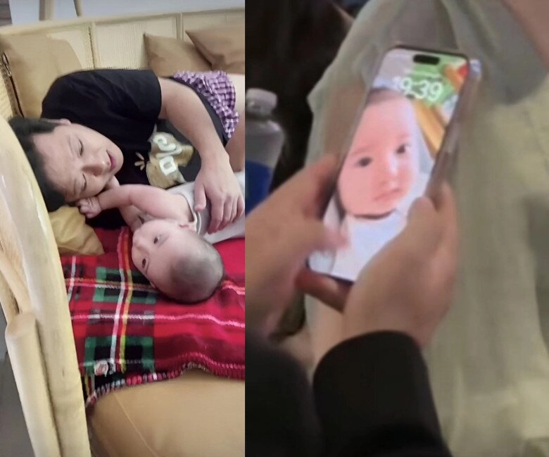 2 con đáng yêu của trường giang ái nữ xinh như lai tây quý tử mắt to long lanh giống hệt mẹ - 12