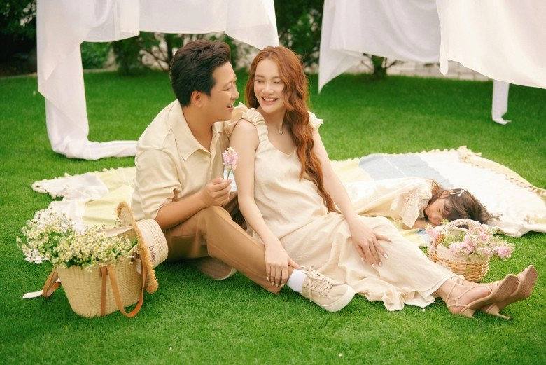 2 con đáng yêu của trường giang ái nữ xinh như lai tây quý tử mắt to long lanh giống hệt mẹ - 16