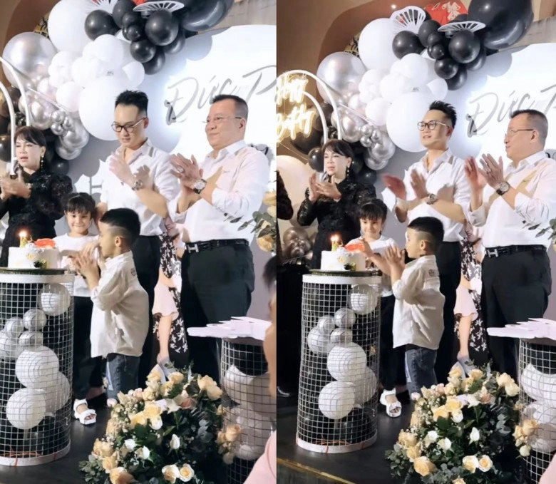 2 con diệp lâm anh không sống chung nhà vẫn được làm sinh nhật trọn vẹn boorin là bản sao của bố còn bboy giống mẹ - 13