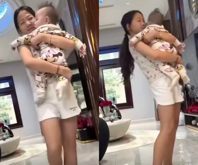 2 con riêng shark bình tranh nhau bế em gái jenny cá mập bố giải thích thái độ phân biệt đối với em trai jimmy - 1