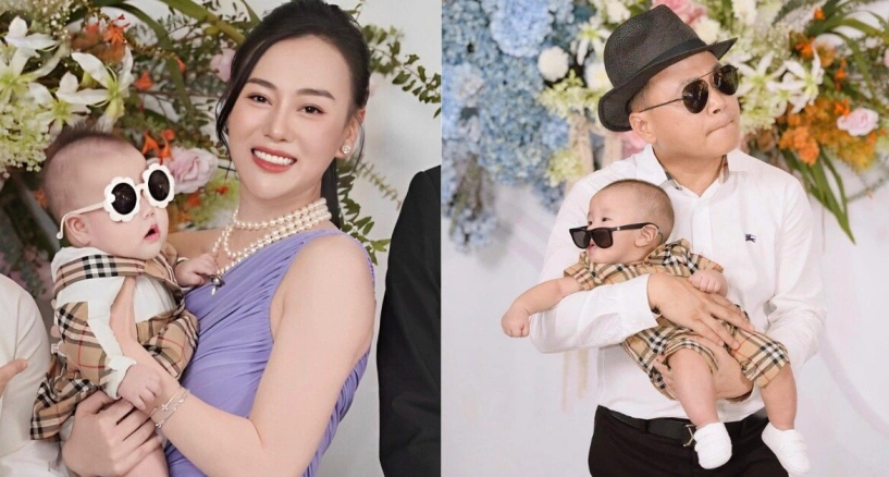 Quý tử là bản sao shark bình nhà phương oanh chuẩn con nhà giàu hết cưỡi du thuyền nay ngồi xe sang ngắm đường phố - 8
