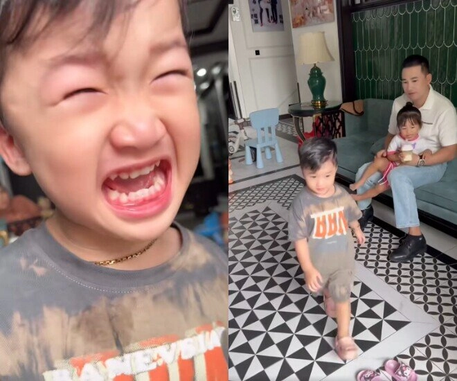 2 con thanh đoàn và hà trí quang được nuôi dạy lễ phép mỗi bé thừa hưởng nét đẹp từ một bố - 4