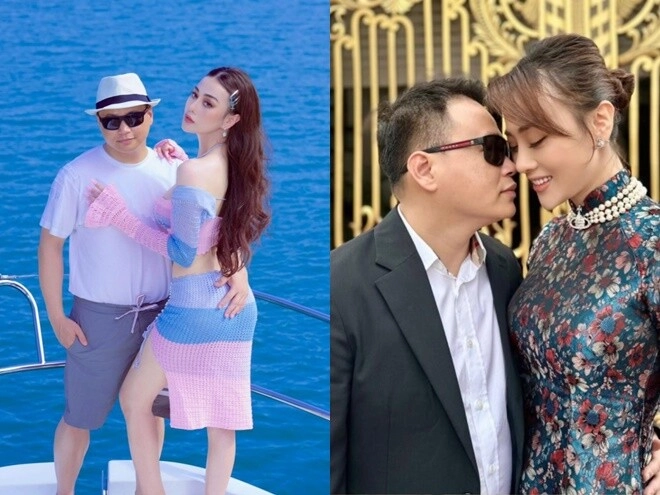 2 đại gia vbiz chăm nịnh vợ shark bình khen phương oanh đẹp nhất việt nam phan hiển mê dáng đồng hồ cát của khánh thi - 9