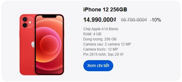2 mẫu iphone cũ giảm giá sốc chỉ hơn 10 triệu camera xịn chẳng kém iphone 16 sở hữu màn hình nét căng - 2