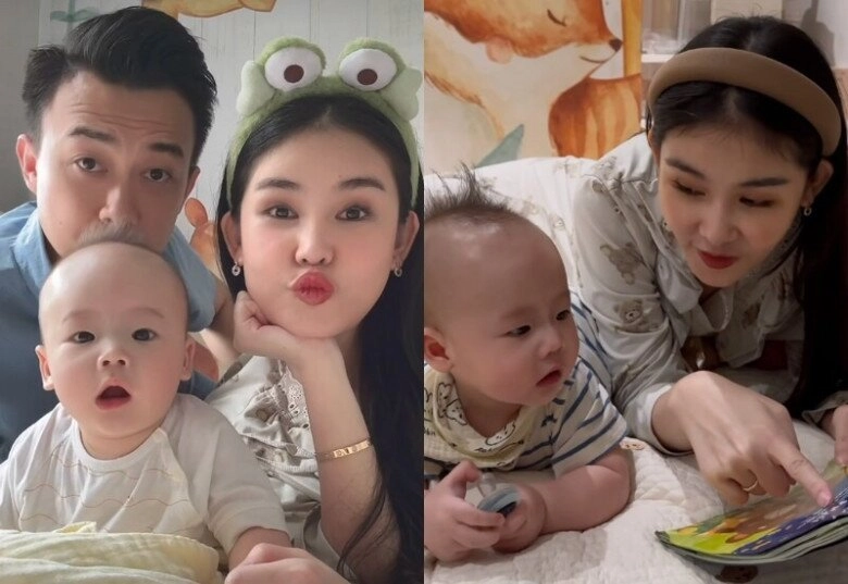 2 quý tử của sam và lê âu ngân anh đều sở hữu nụ cười cá heo điển trai cứ đăng ảnh là gây sốt - 10