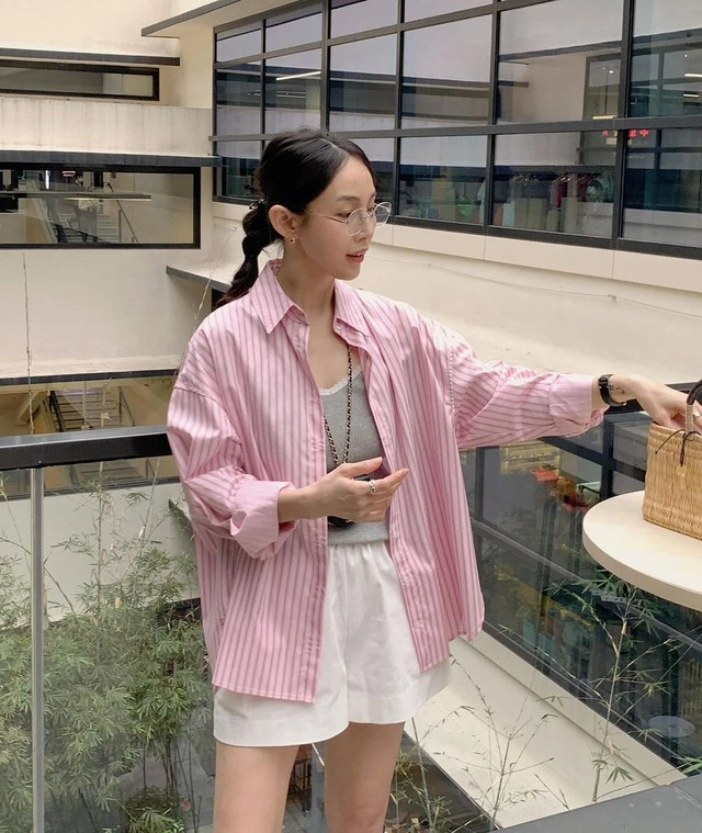 6 mẫu sơ mi hot hit đầu thu sành điệu và thanh lịch phối cùng quần jeans hay chân váy đều ăn ý - 13