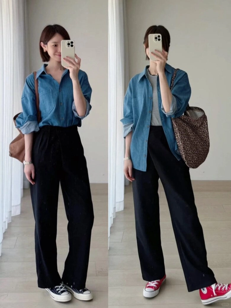 6 mẫu sơ mi hot hit đầu thu sành điệu và thanh lịch phối cùng quần jeans hay chân váy đều ăn ý - 16