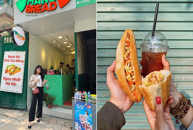 6 quán bánh mì chả cá nổi tiếng ở hà nội có tiệm vượt ngàn cây số ra thủ đô xe đẩy vỉa hè mà khách nườm nượp - 6