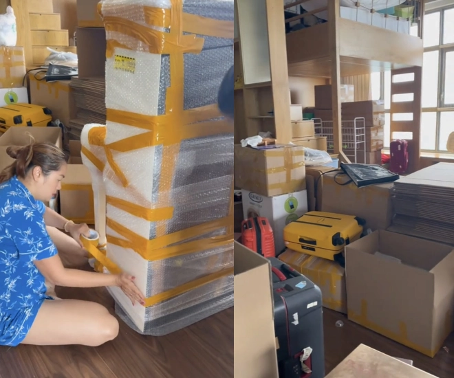 Á hậu 5 con bỏ cơ ngơi chục tỷ dọn ra đà nẵng sinh sống cảnh chuyển nhà dân tình nhìn mà ngán ngược - 2