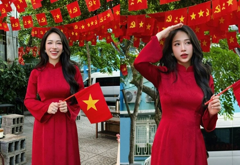 Ái nữ đại gia minh nhựa mặc áo dài đón lễ 29 khoe dáng thon gọn bất ngờ sau sinh con thứ 4 - 3