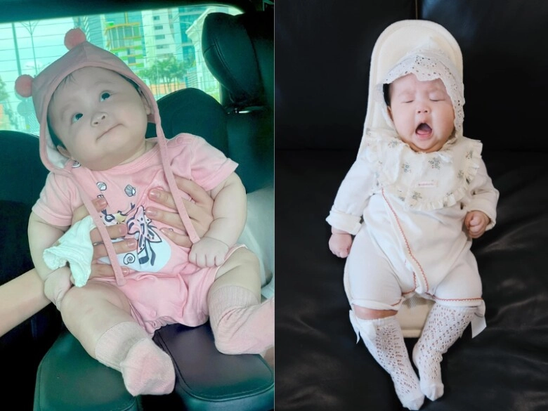 Ái nữ lai hàn của sam nửa tuổi đã thành bà hoàng meme xinh nhưng bị mẹ dìm hàng chẳng bù em trai như oppa - 2