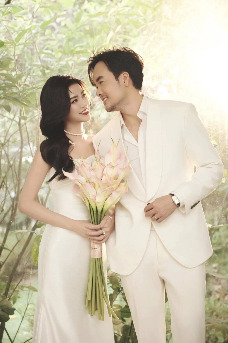 Anh đào vtv tung ảnh cưới khoe nhan sắc rạng rỡ chú rể nhìn vợ say đắm nhưng bị góp ý về vẻ ngoài - 2